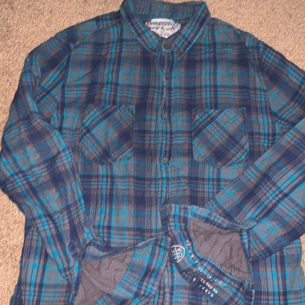 Warp and weft flannel